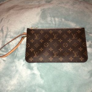 Louis Vuitton monogram wristlet